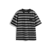 Men's Striped Half Sleeve T-Shirt